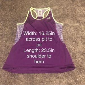 5️⃣ EUC! Adidas racerback Climalite tank top.